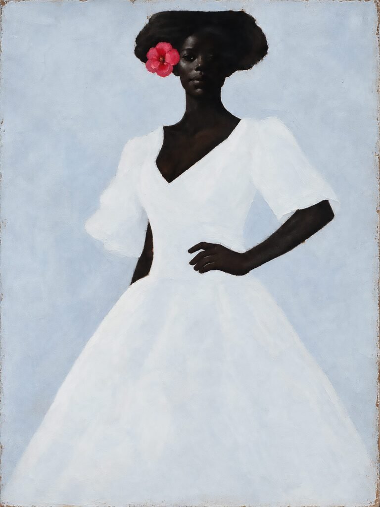 Dama de blanco — artwork by Jorge Severino
